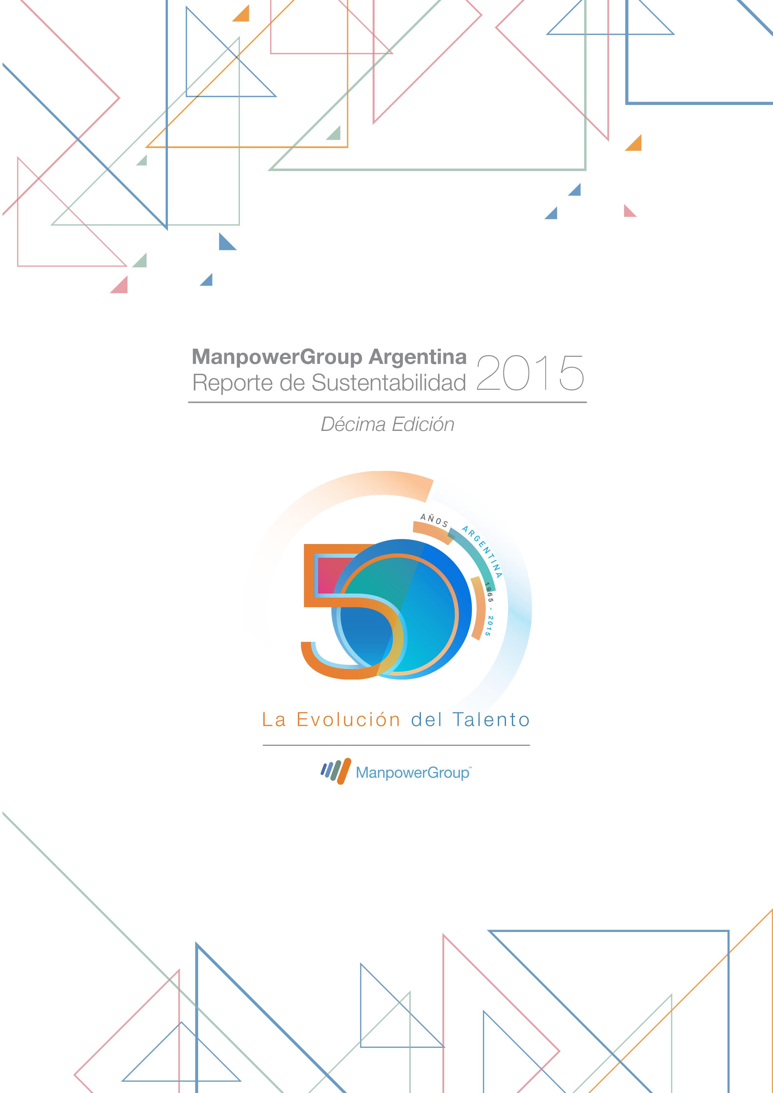 Reporte 2015 - ManpowerGroup Argentina